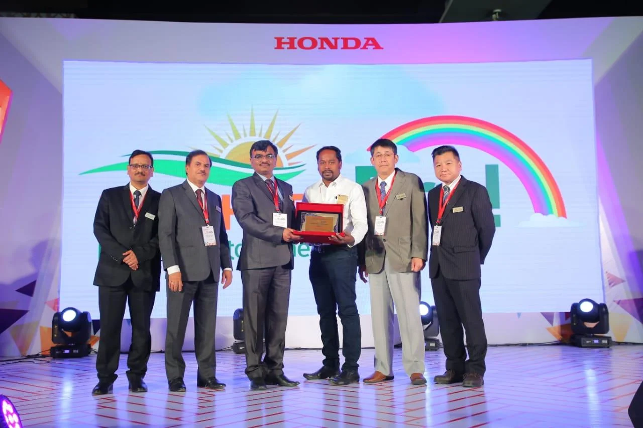Supplier Performance Award 2018-2019 from HONDA